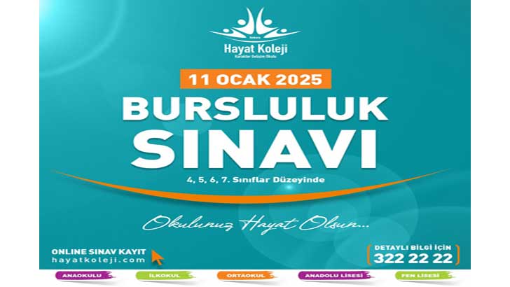 Hayat Koleji Bursluluk Sınavı 2025