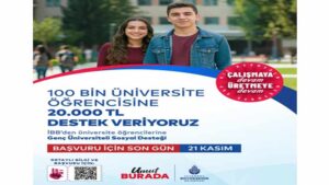 İBB Genç Üniversiteli Burs Başvuru Süresi Uzatıldı